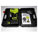 SEESE Pro Cordless Impact Wrench Kit