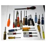 Assorted Screwdrivers and Nut Drivers Set