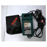 Bosch and Makita Battery Chargers