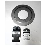 Assortment of Metal Clips and Washer