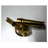 Miniature Brass Cannon Model