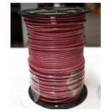 Spool of Red Electrical Wire, 500 ft
