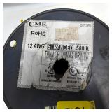 CME 12 AWG Stranded Wire LITTLE UNDER 500 ft,...