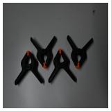 Set of 4 Plastic Spring Clamps