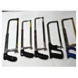 Assorted Metal Hacksaws Set