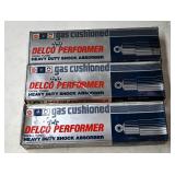 (3) Delco Performer Heavy Duty Shock Absorbers