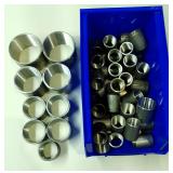 Assorted Metal Pipe Couplings