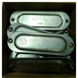 Killark OL-20 Stamped Aluminum Covers