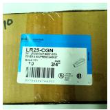 Cooper Crouse-Hinds 3/4" LR Conduit Body