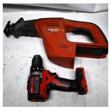 Hilti WSR 650-A Reciprocating Saw and Milwaukee...