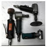 Assorted Pneumatic Angle Grinders