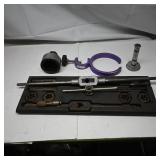 Tap and Die Set with Pipe Clamp