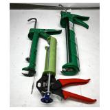 Assorted Caulking Guns Set of 3