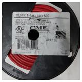 CME 10 STR THHN Red Wire, 13lbs