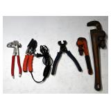 Assorted Hand Tools and Electric Shears