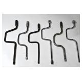 Set of 5 Tire Iron Lug Wrenches