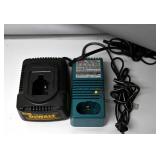 DeWalt and Makita Battery Chargers