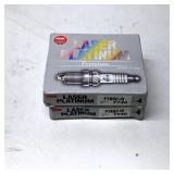 Lot of (2) NGK Laser Platinum Spark Plugs PTR5C-13