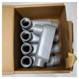 Killark OLB-2 Conduit Bodies, 5 Boxes