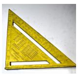 Yellow Plastic Speed Square