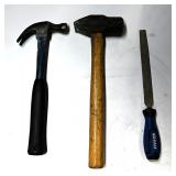 Hammer and File Tool Set