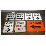 Assorted Traffic Signs Collection