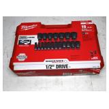 Milwaukee 19-Piece 1/2" Drive Impact Socket Kit