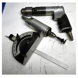 Pneumatic Tools and Angle Finder Set