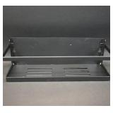 Black Metal Wall Shelf