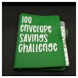 100 Envelope Savings Challenge Tracker