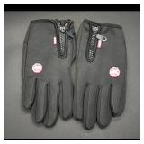 Windstopper Gloves with Zipper Closure
