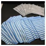Assortment of Microfiber and Scrubbing Pads