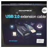 Monoprice 65ft USB 2.0 Extension Cable