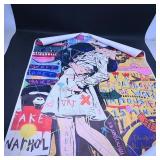 Retro Hip Hop Graffiti Canvas Art Poster