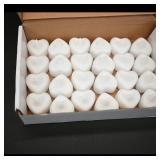 Romantic Candle Set with Rose Petals