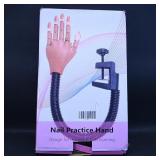 Nail Practice Hand for Manicure Skills