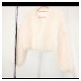 White Faux Fur Jacket