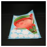 Festive Elf Window Cling Decoration