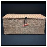 Wicker Shelf Baskets Organizer Gift Boxes