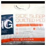 Side Sleeper Quilted Pillow ï¿½ Firm, 2" Gusset