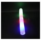 LED Foam Light Stick ï¿½ White Foam Baton Set of 4