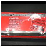 46-Piece 1/4" Socket Set