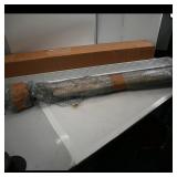 Vent Cover, 31.5 x 47" Frame Pieces & 3 Black...