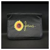 Black Bible/Book Cover with "Jesus" and...