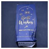 Gift Box ï¿½ "Best Wishes" Navy Gold