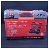 53-Piece 1/4" Drive Socket Set ï¿½ CR-V