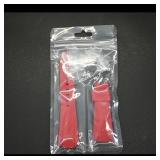Replacement Silicone Watch Strap, Red (2-Piece)