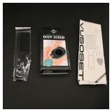 Assortment: Dermasuri Body Scrub + Comb +...