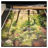 Botanical Greenhouse Wall Art Print  Framed...