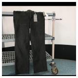 Pair of Black Straight-Leg Jeans  Brand Not...